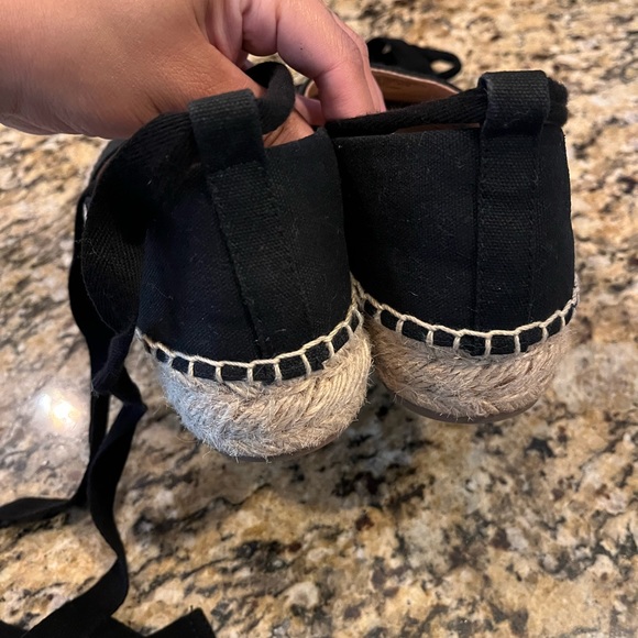 J Crew CANVAS CLASSIC ANKLE TIE ESPADRILLE Womens Shoes 7 - Picture 5 of 7